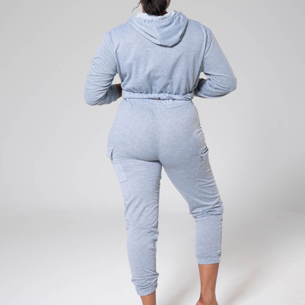 Grey Cargo Tracksuit Set sold by Fashion World product image thumbnail 5