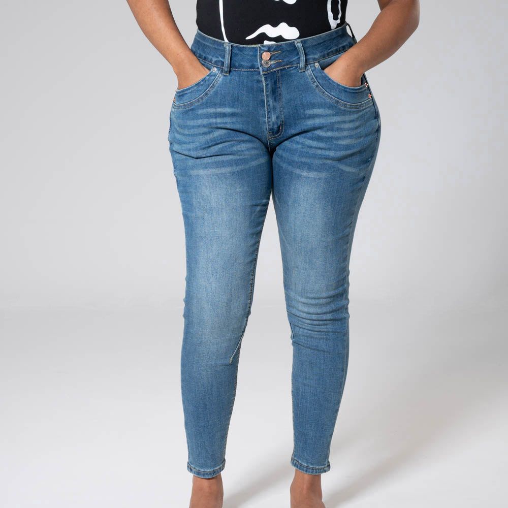 Ladies Skinny Denim Jeans sold by Fashion World