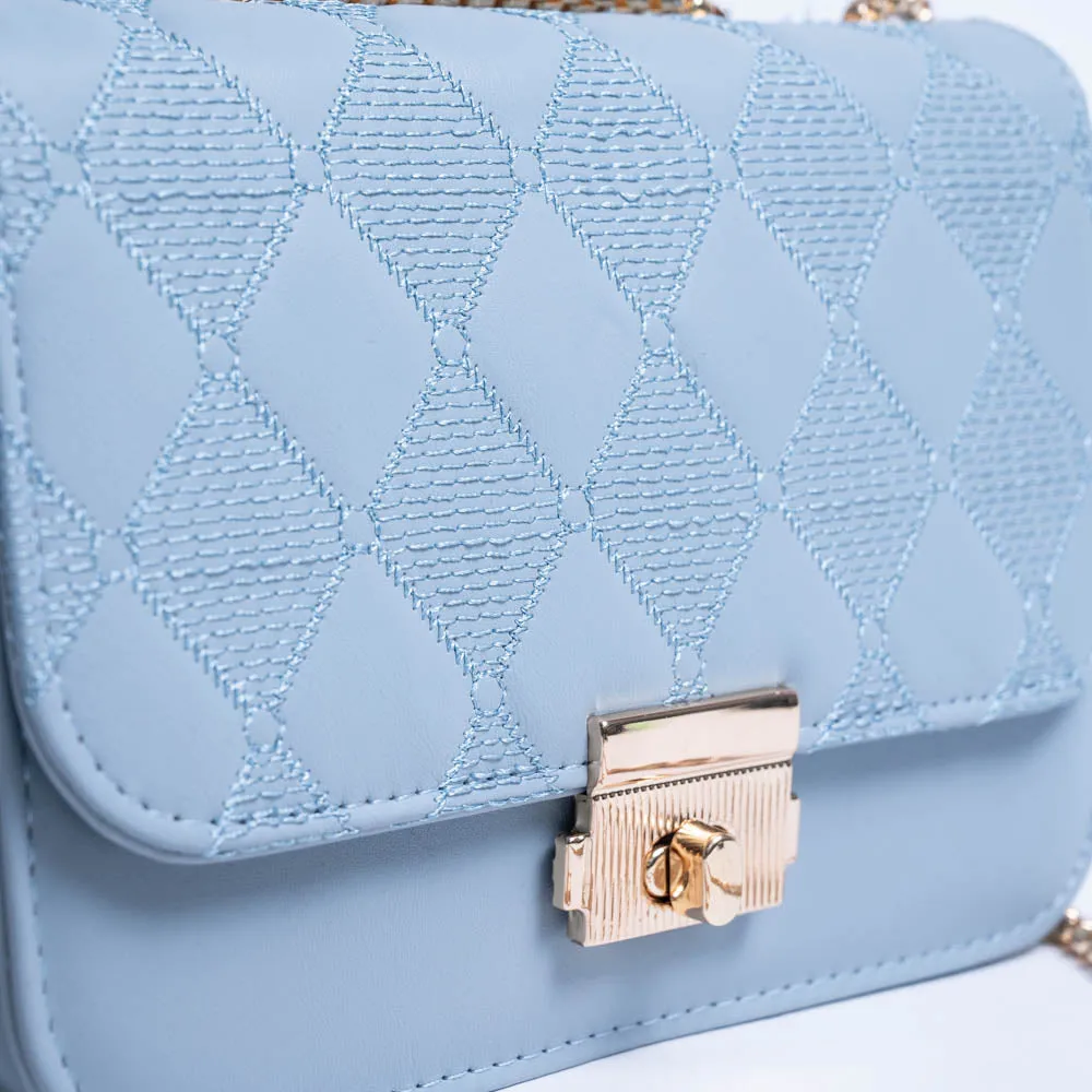 Blue Clip Close Bag sold by Fashion World product image thumbnail 3