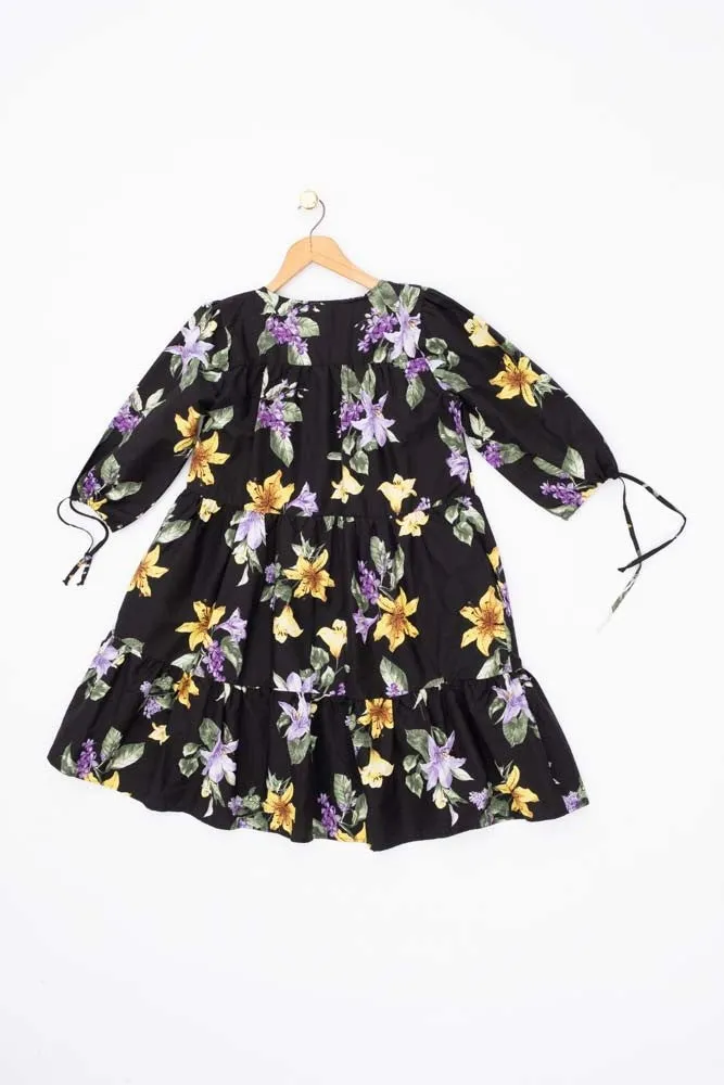 Ladies Poplin Tiered Tunic sold by Fashion World