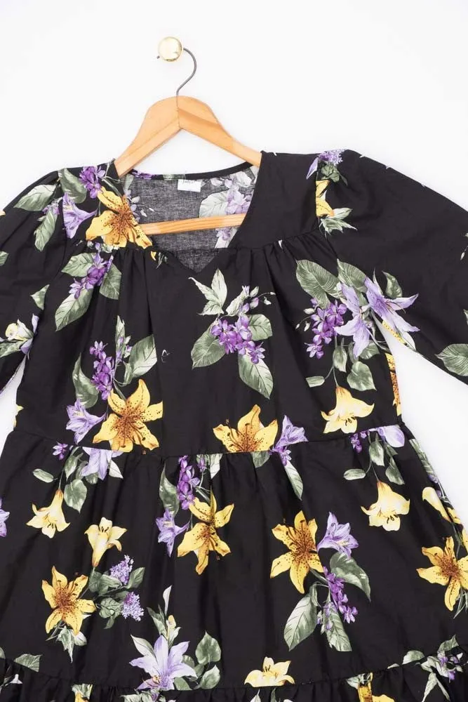 Ladies Poplin Tiered Tunic sold by Fashion World product image thumbnail 2