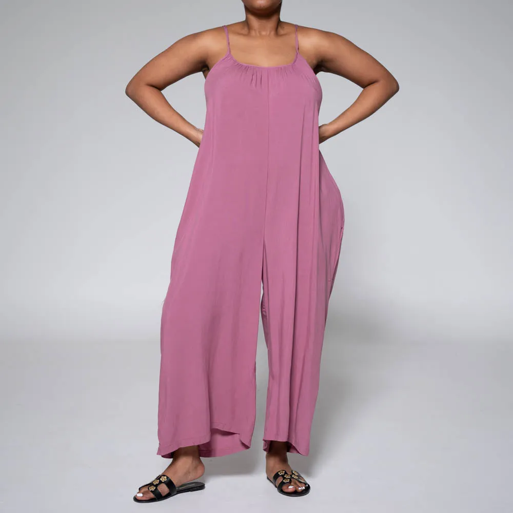 Rose Strappy Viscose Jumpsuit sold by Fashion World product image thumbnail 3