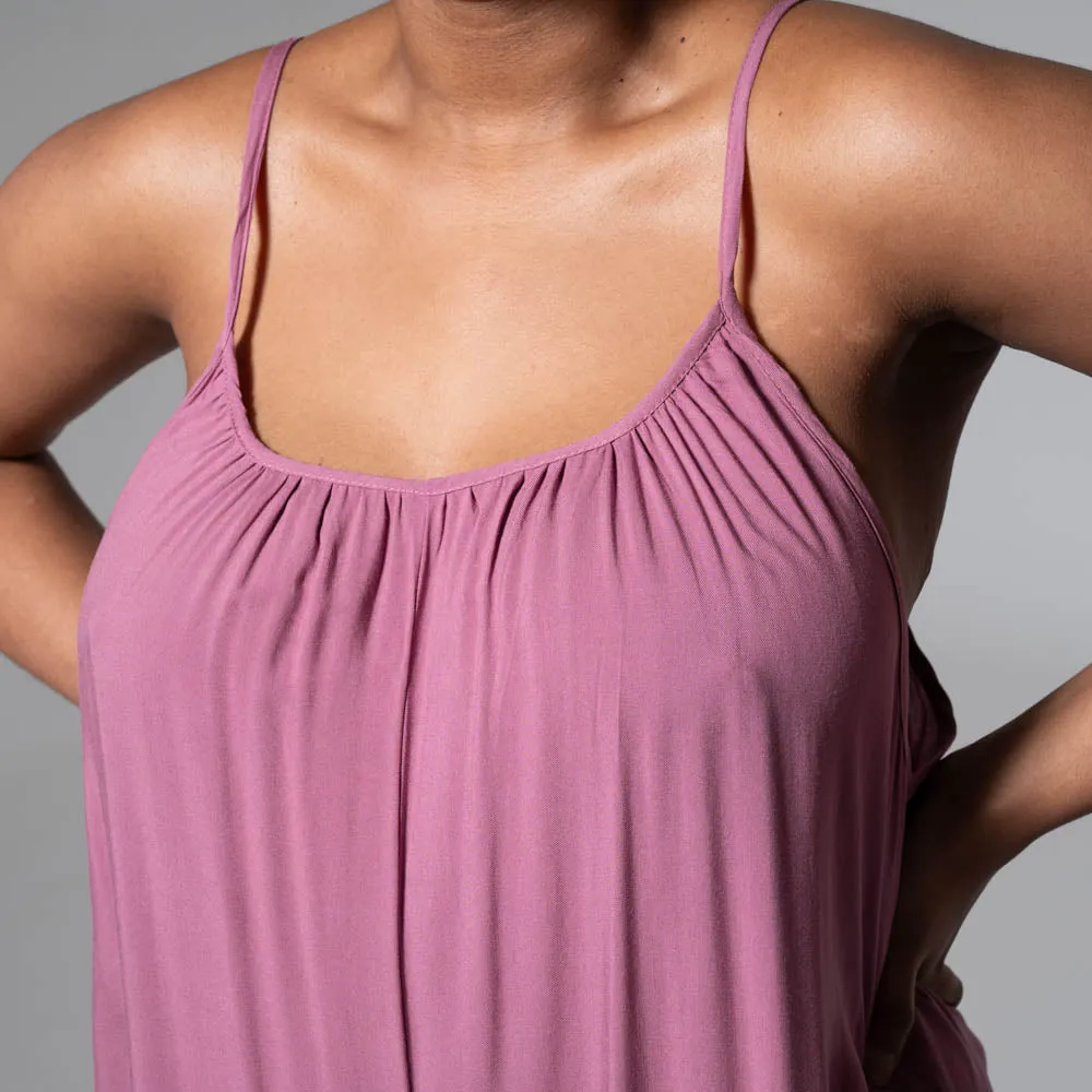 Rose Strappy Viscose Jumpsuit sold by Fashion World product image thumbnail 4