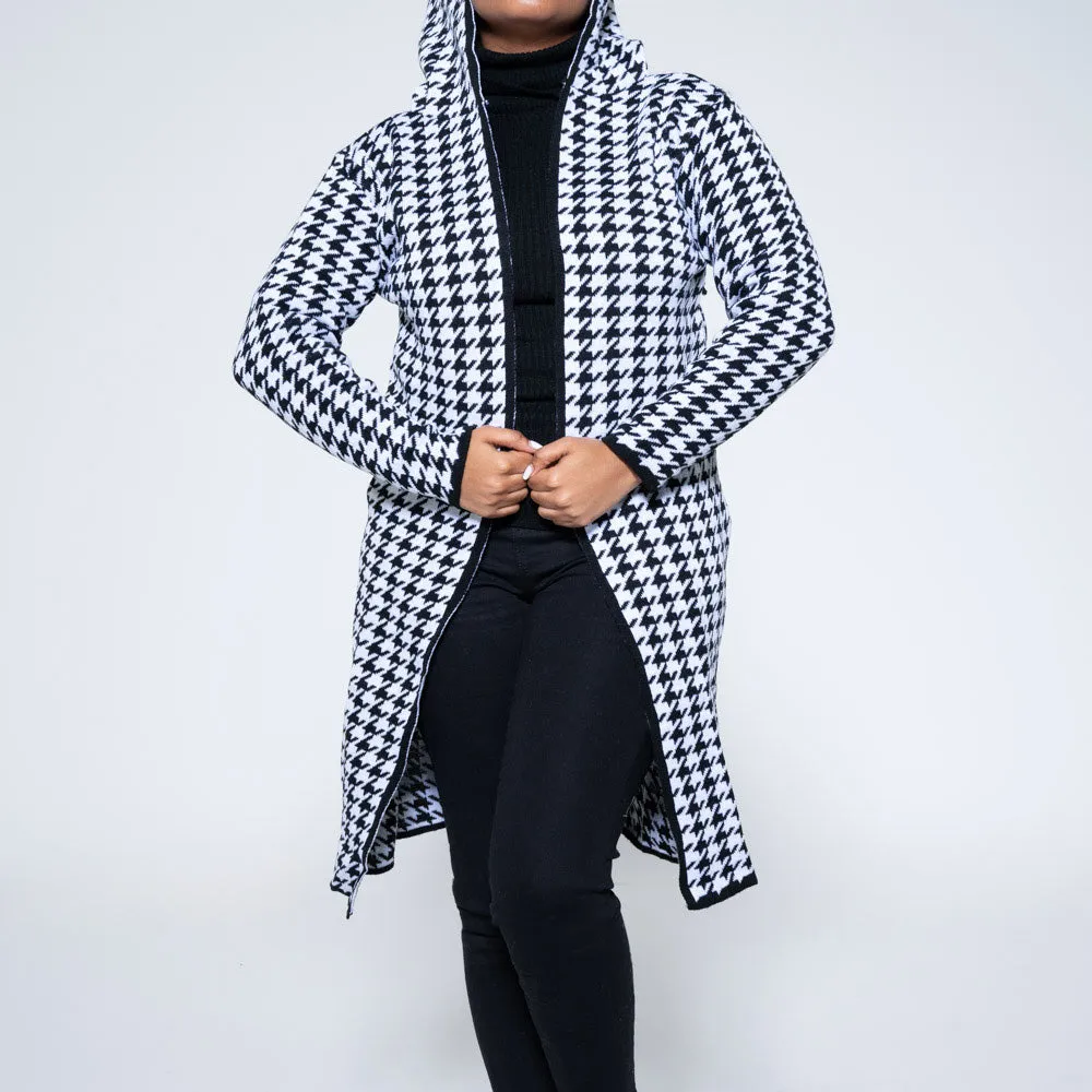 Houndstooth Coat sold by Fashion World product image thumbnail 2