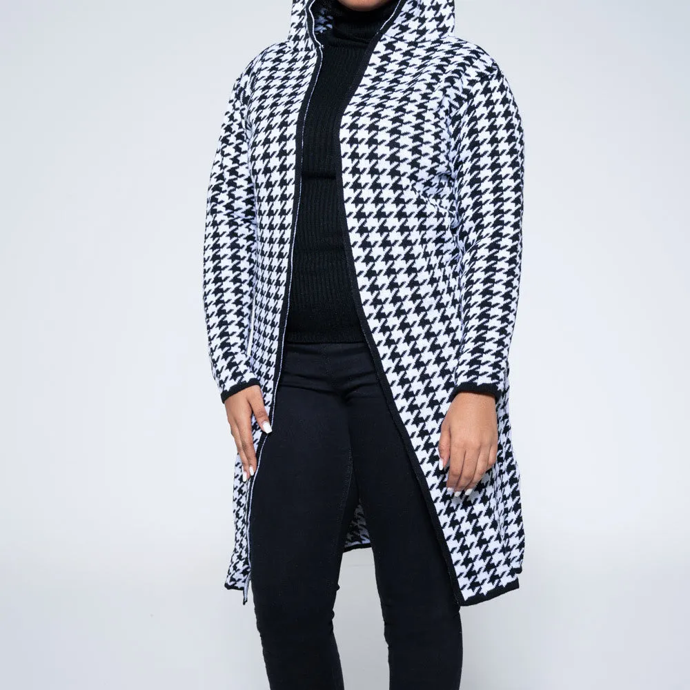 Houndstooth Coat sold by Fashion World product image thumbnail 4