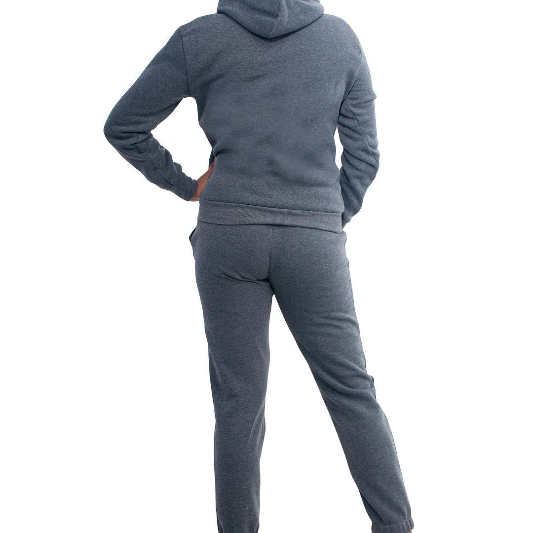 Ladies Charcoal Grey Hoodie sold by Fashion World product image thumbnail 3