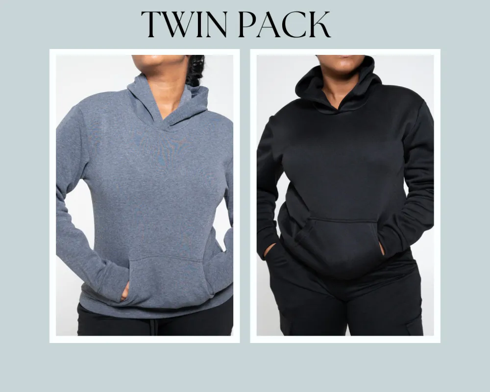 Twin Pack Hoodies sold by Fashion World