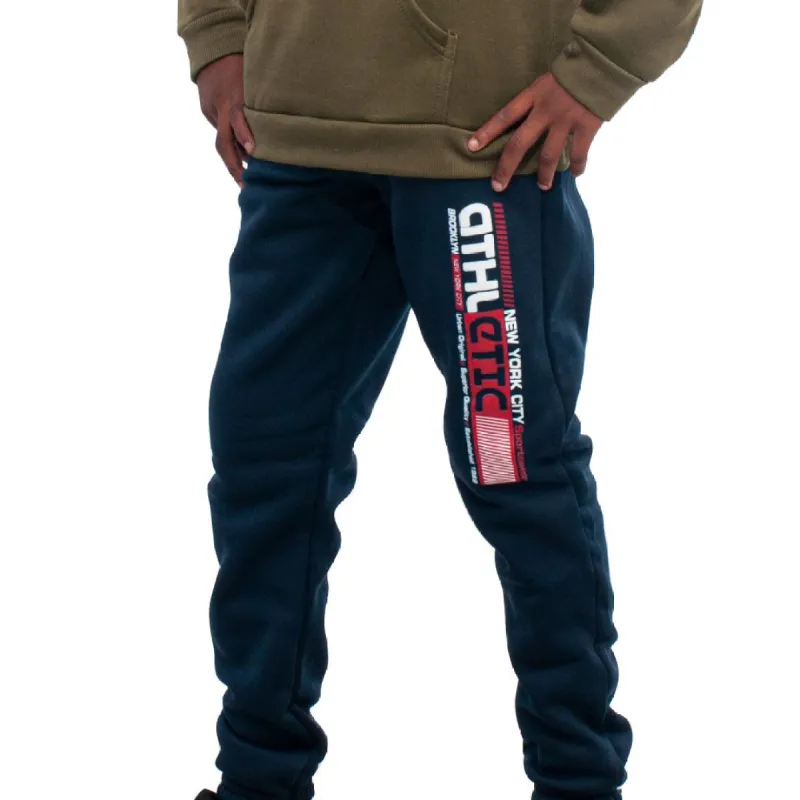 Boys Navy Jogger sold by Fashion World