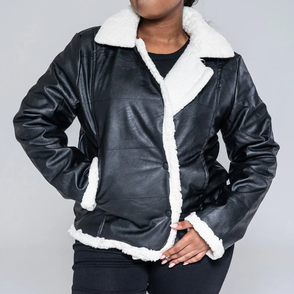 Sherpa Edit Padded Jacket sold by Fashion World