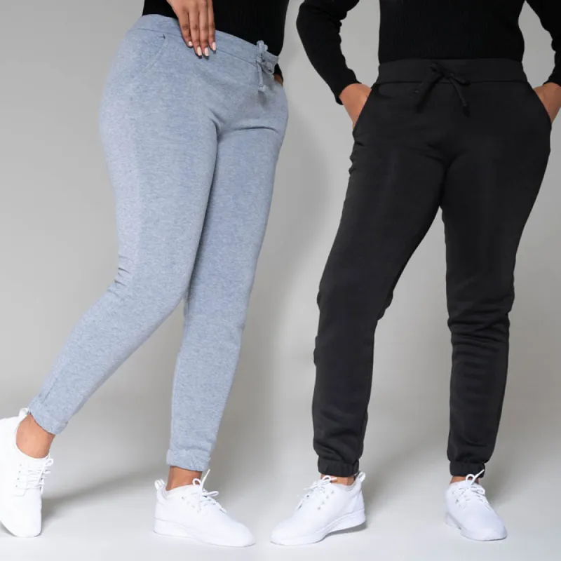 Black & Grey Twin Pack Joggers sold by Fashion World