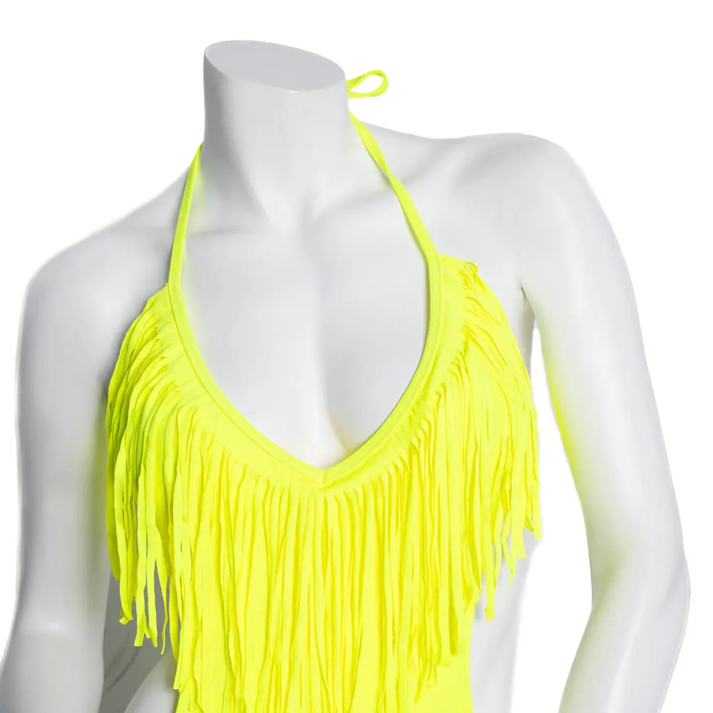 Plain Lime One Piece Swimwear Set sold by Fashion World product image thumbnail 3