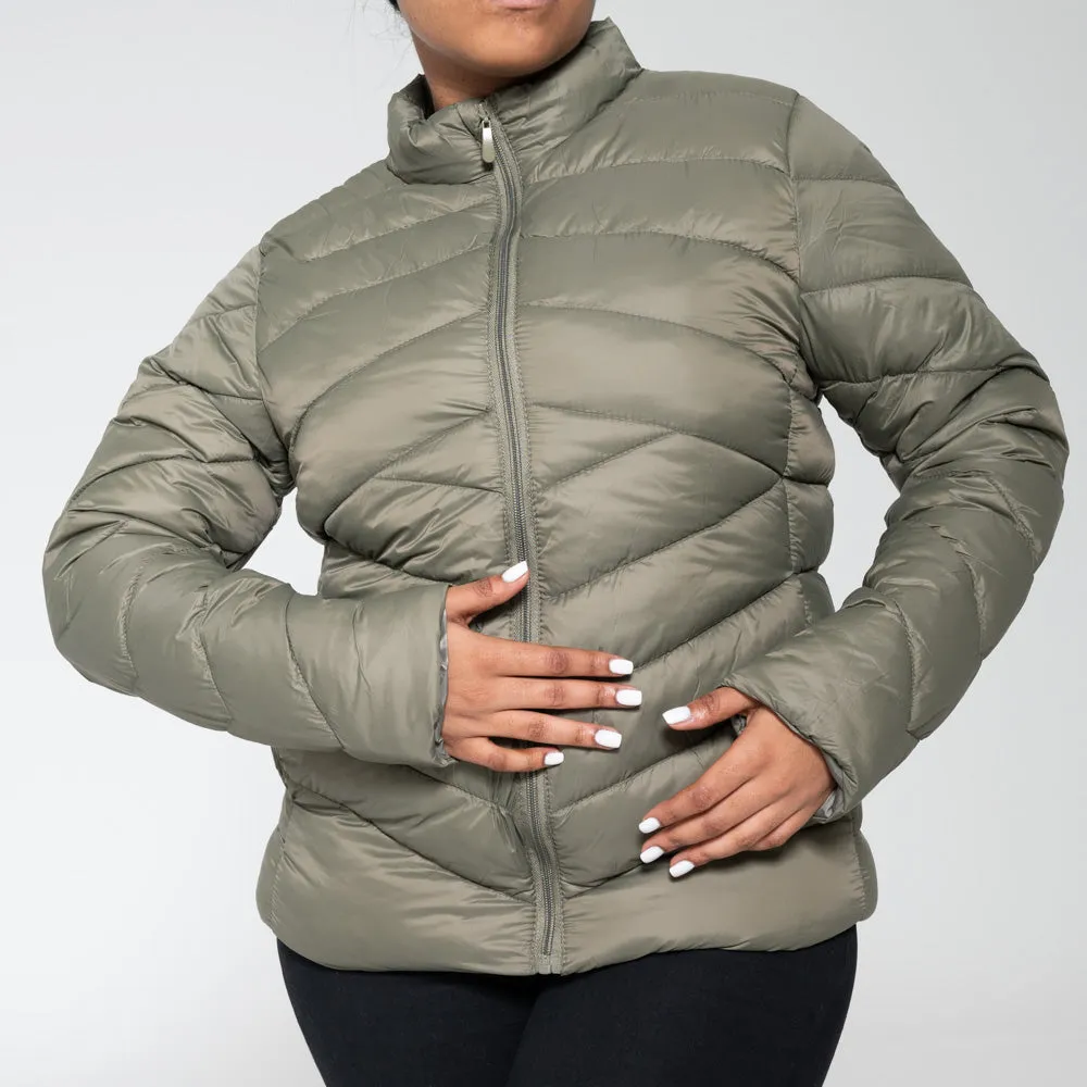 Ladies Fatigue Puffer Jacket sold by Fashion World product image thumbnail 4