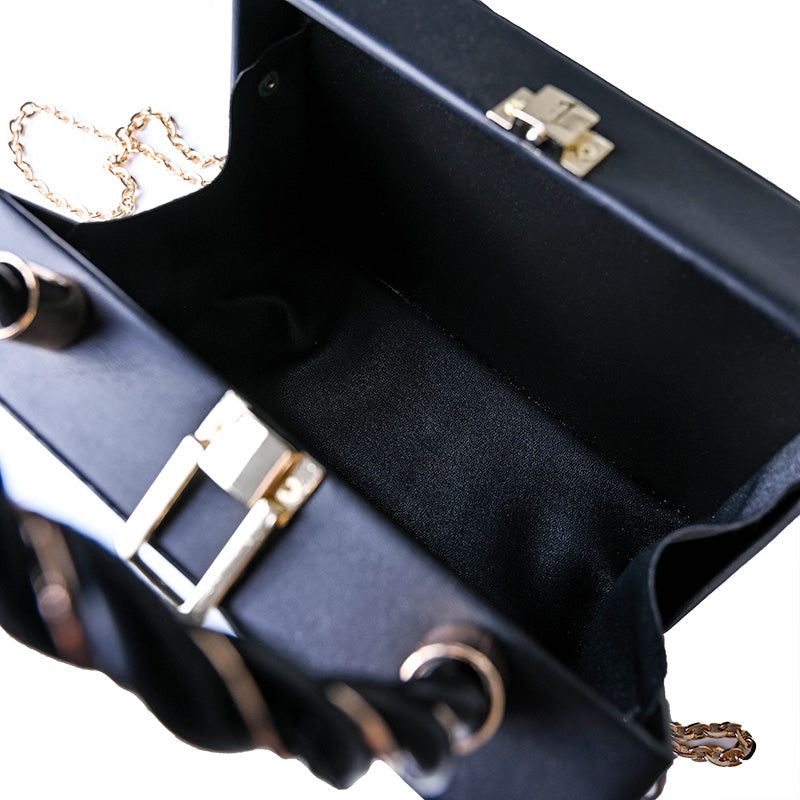 Black Messenger Bag sold by Fashion World product image thumbnail 3