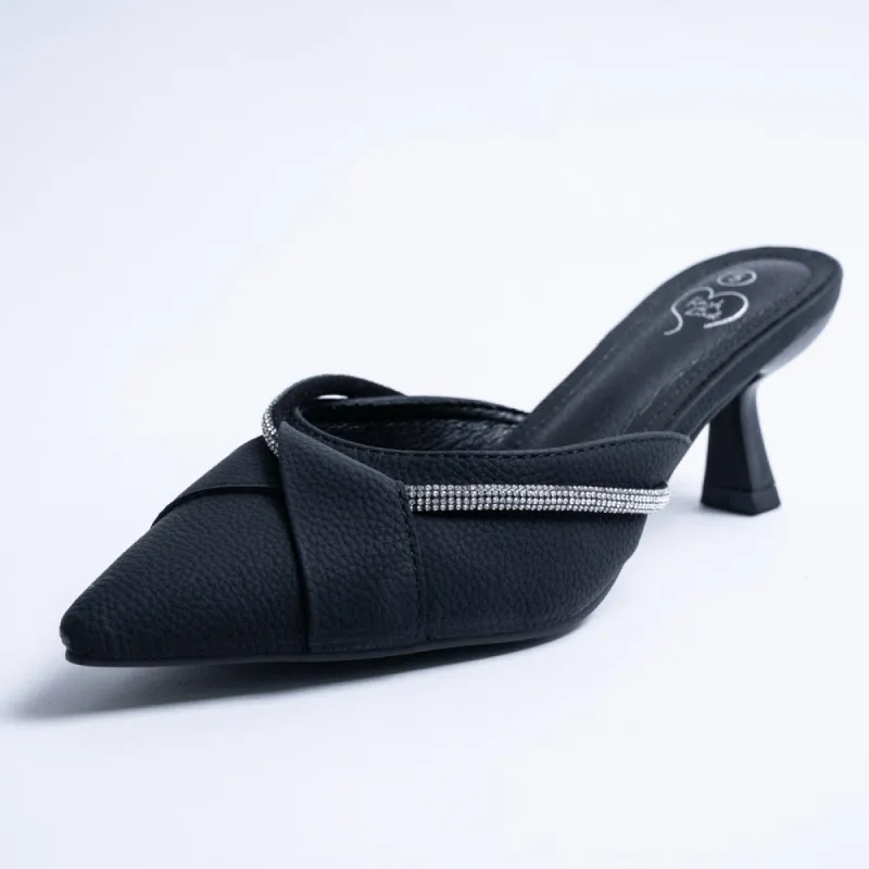 Black Court Heels sold by Fashion World