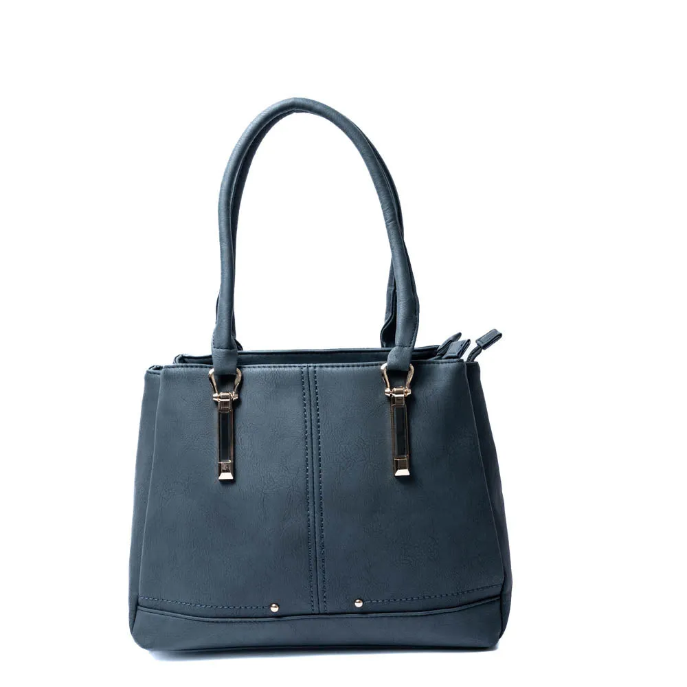 Black Multi Compartment Bag sold by Fashion World