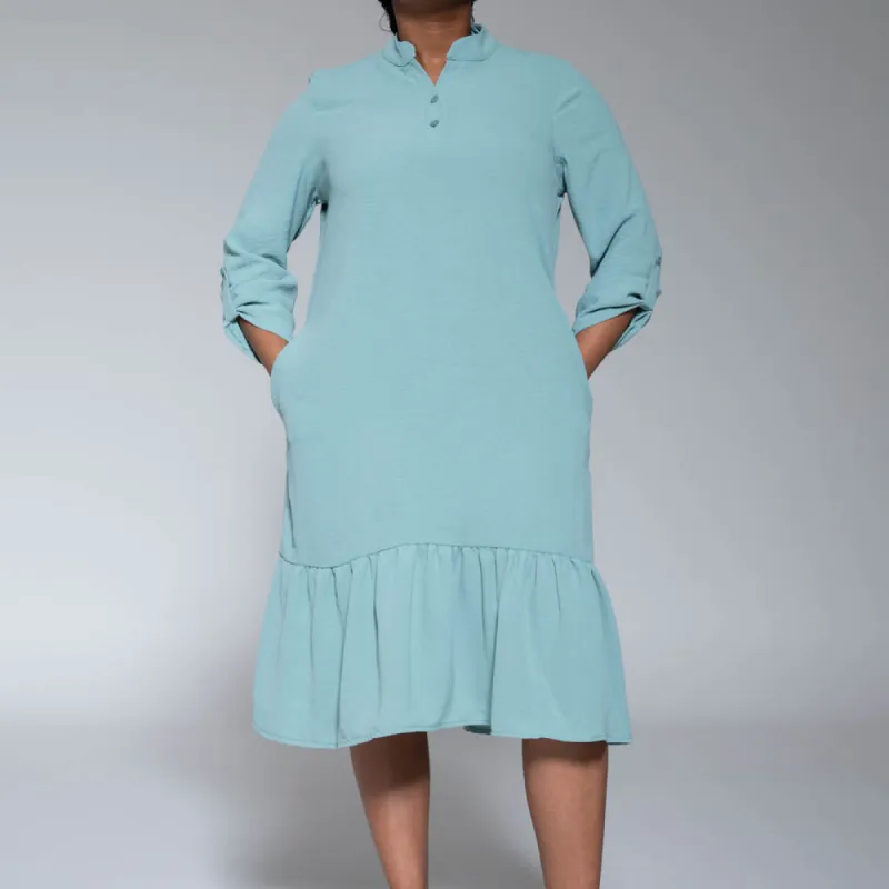 Sage Plus Size Tunic sold by Fashion World