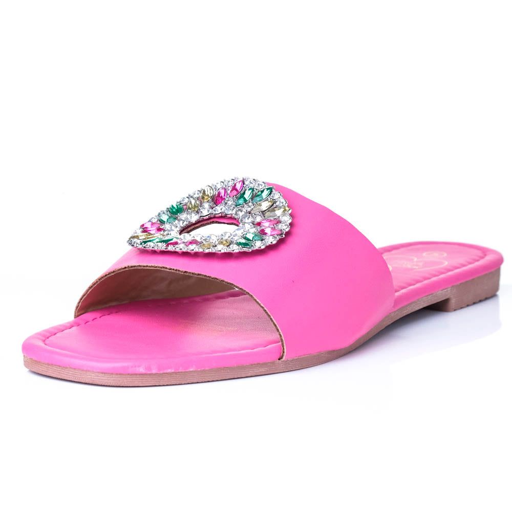 Bling Edit Pink Sandals sold by Fashion World