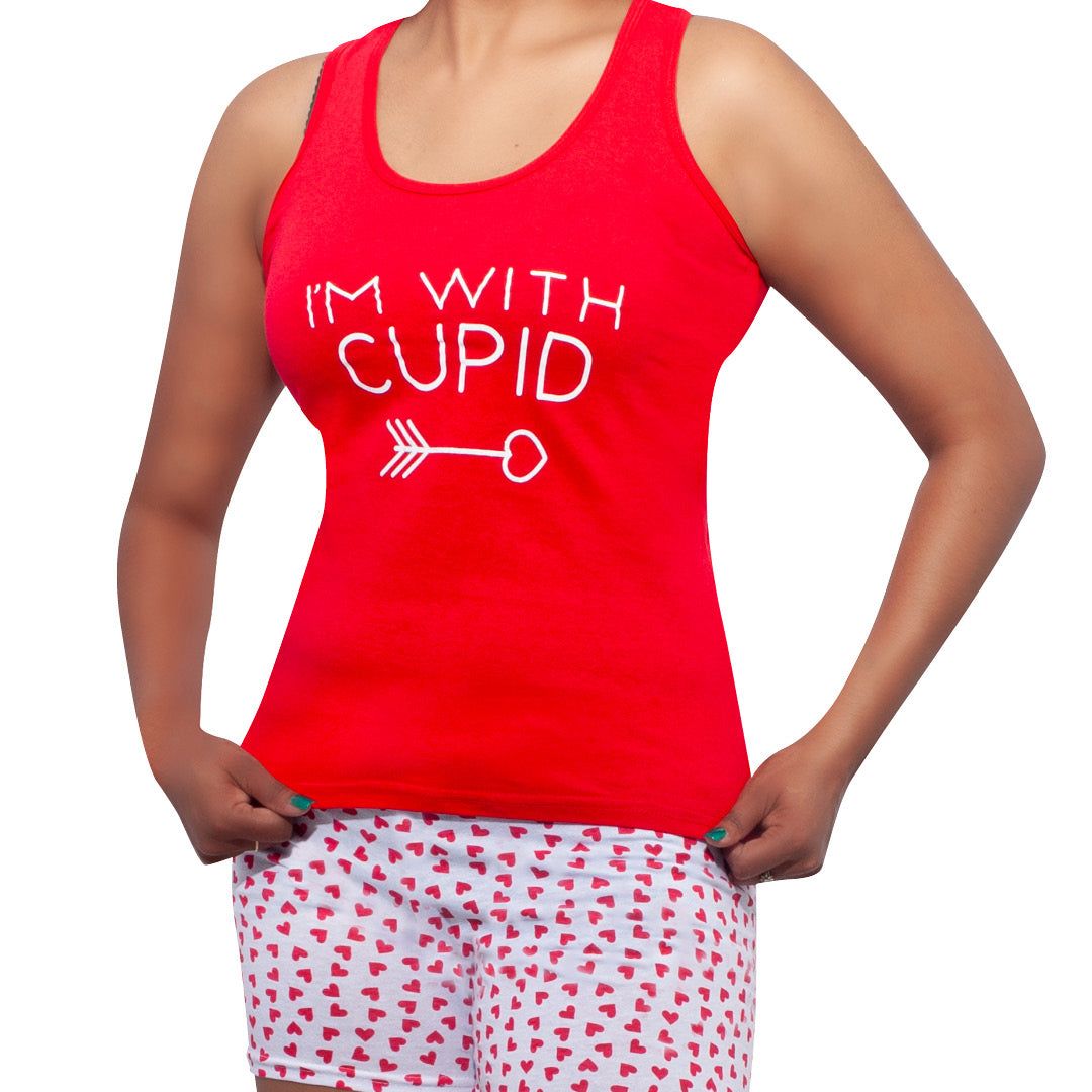 Printed Cupid Edit Shorty Pyjamas sold by Fashion World product image thumbnail 2