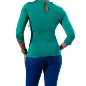 Emerald Bon Bon Chiffon Top sold by Fashion World