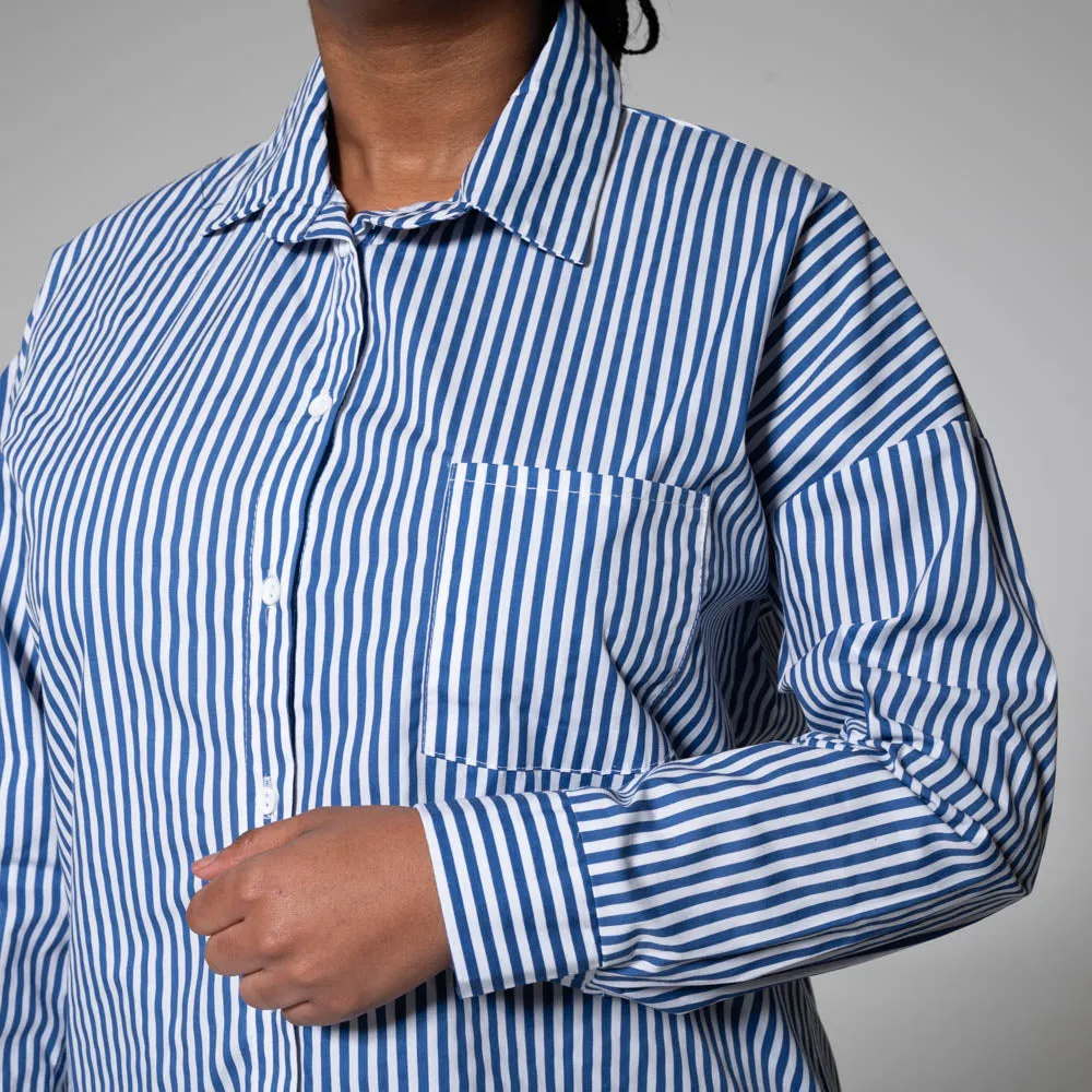 Long Sleeve Striped Top sold by Fashion World product image thumbnail 4