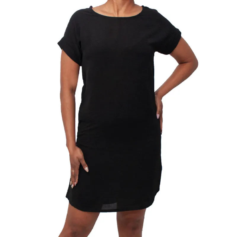 Black Airflow Tunic sold by Fashion World