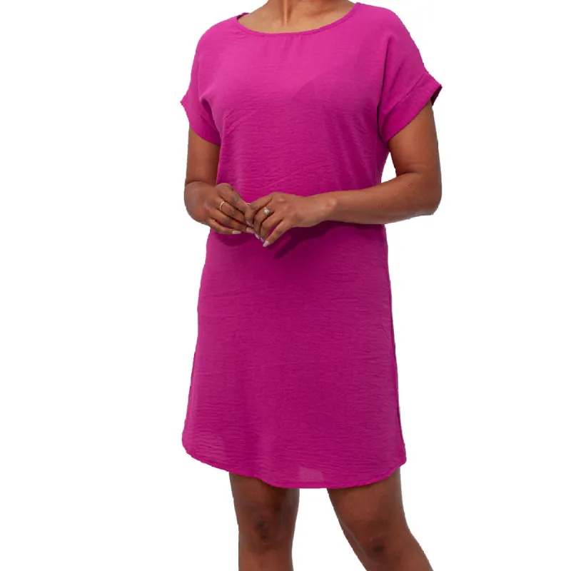 Magenta Airflow Tunic sold by Fashion World