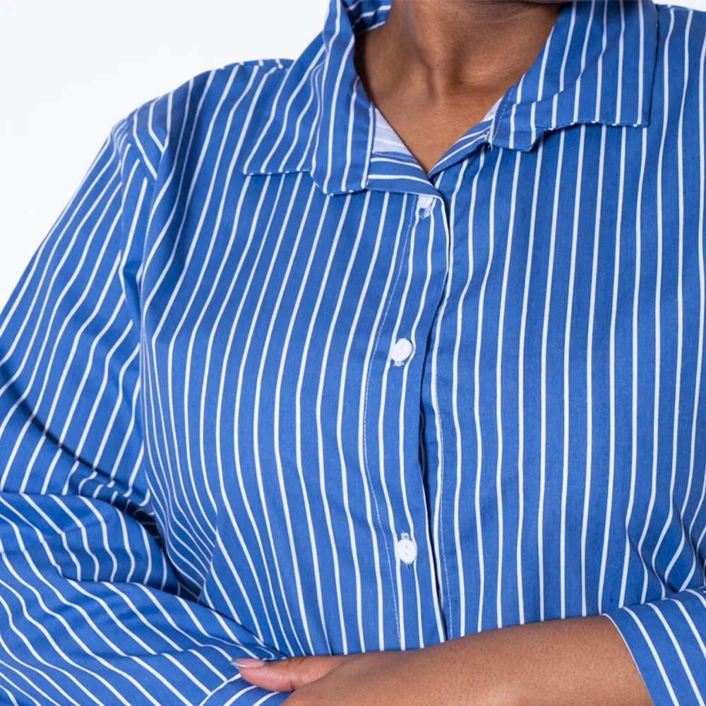 Striped Poplin Tunic sold by Fashion World product image thumbnail 5