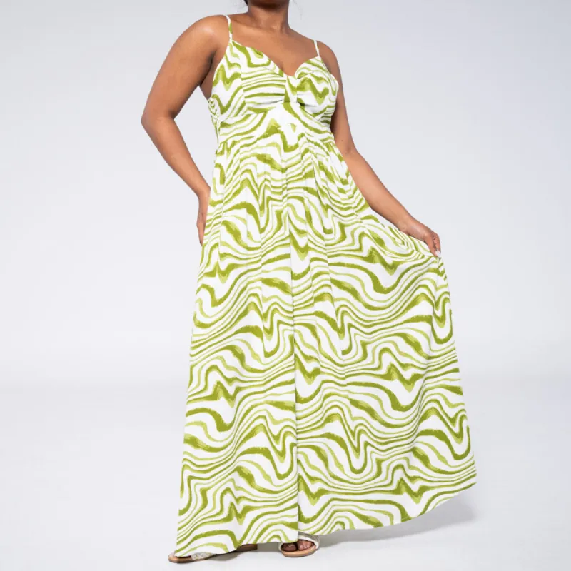 Chartreuse Ladies Viscose Dress sold by Fashion World