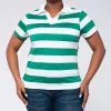 Emerald Striped Top sold by Fashion World