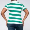 Emerald Striped Top sold by Fashion World