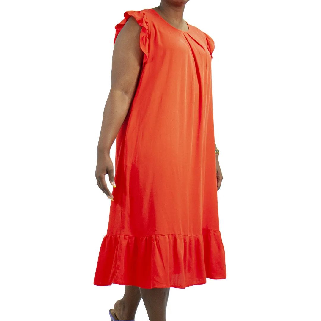 Plus Size Ladies Viscose Tiered Tunic sold by Fashion World product image thumbnail 2