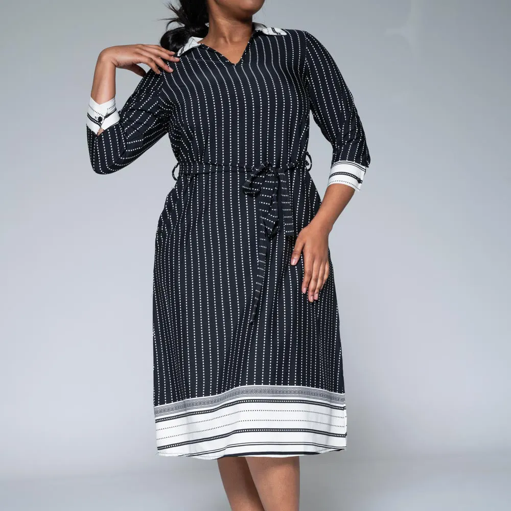 Plus Size Border Print Tunic sold by Fashion World product image thumbnail 2