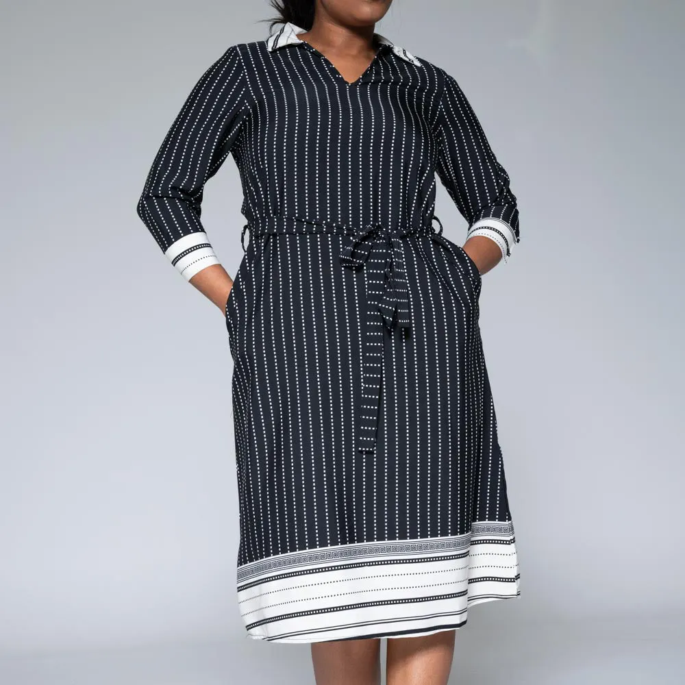 Plus Size Border Print Tunic sold by Fashion World product image thumbnail 5
