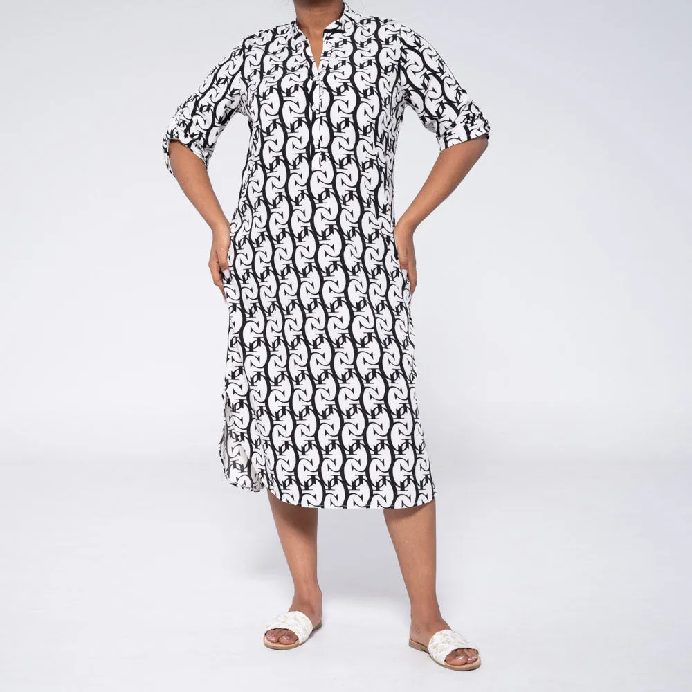 Printed Plus Size Tunic sold by Fashion World