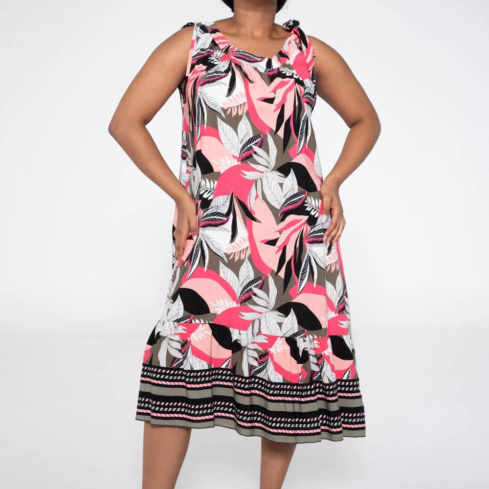 Border Print Viscose Tunic sold by Fashion World product image thumbnail 2