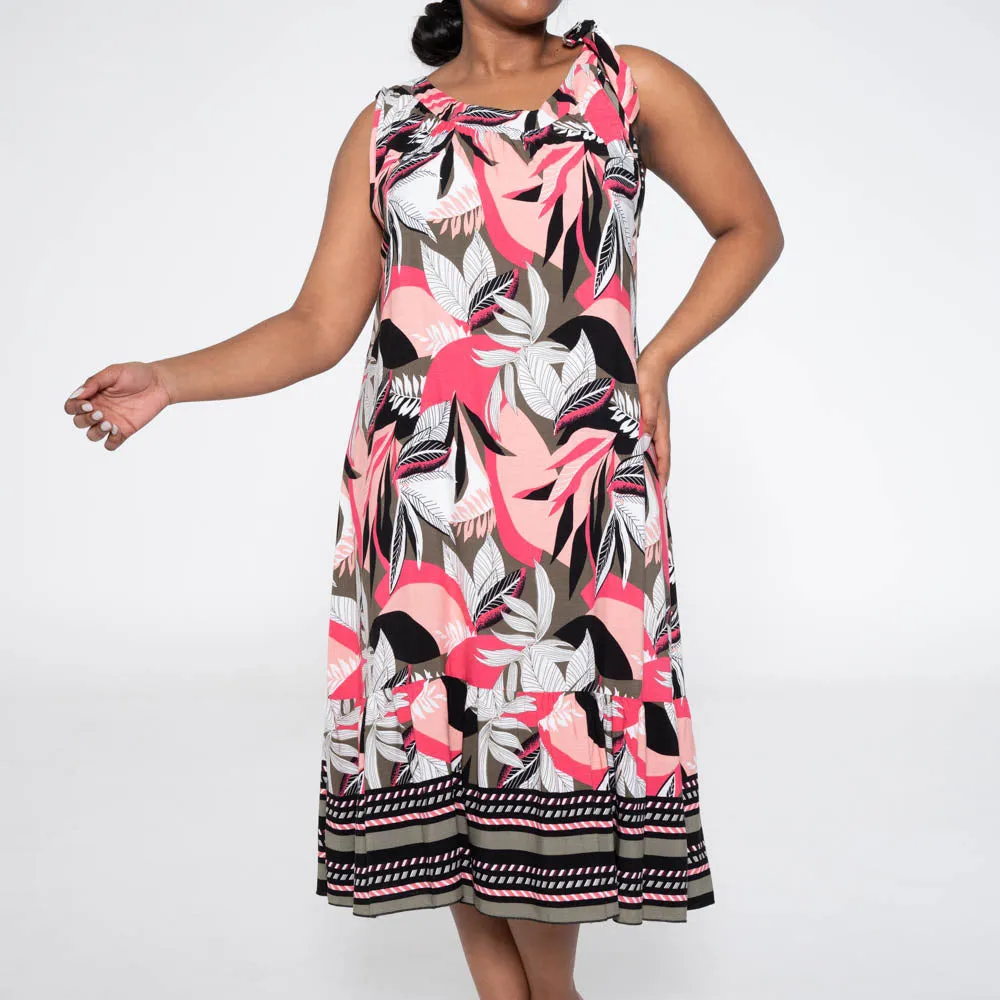 Border Print Viscose Tunic sold by Fashion World product image thumbnail 3