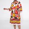 Plus Size Printed Tiered Tunic sold by Fashion World