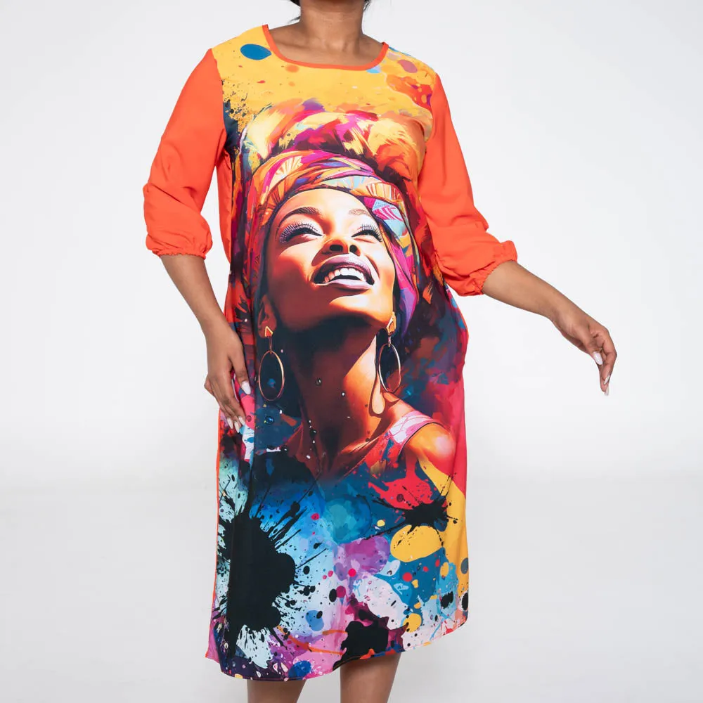 Face Print Tunic sold by Fashion World product image thumbnail 3