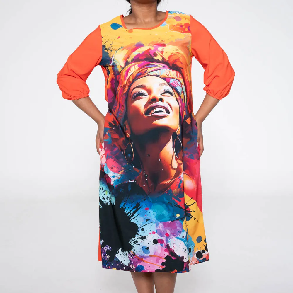 Face Print Tunic sold by Fashion World product image thumbnail 4