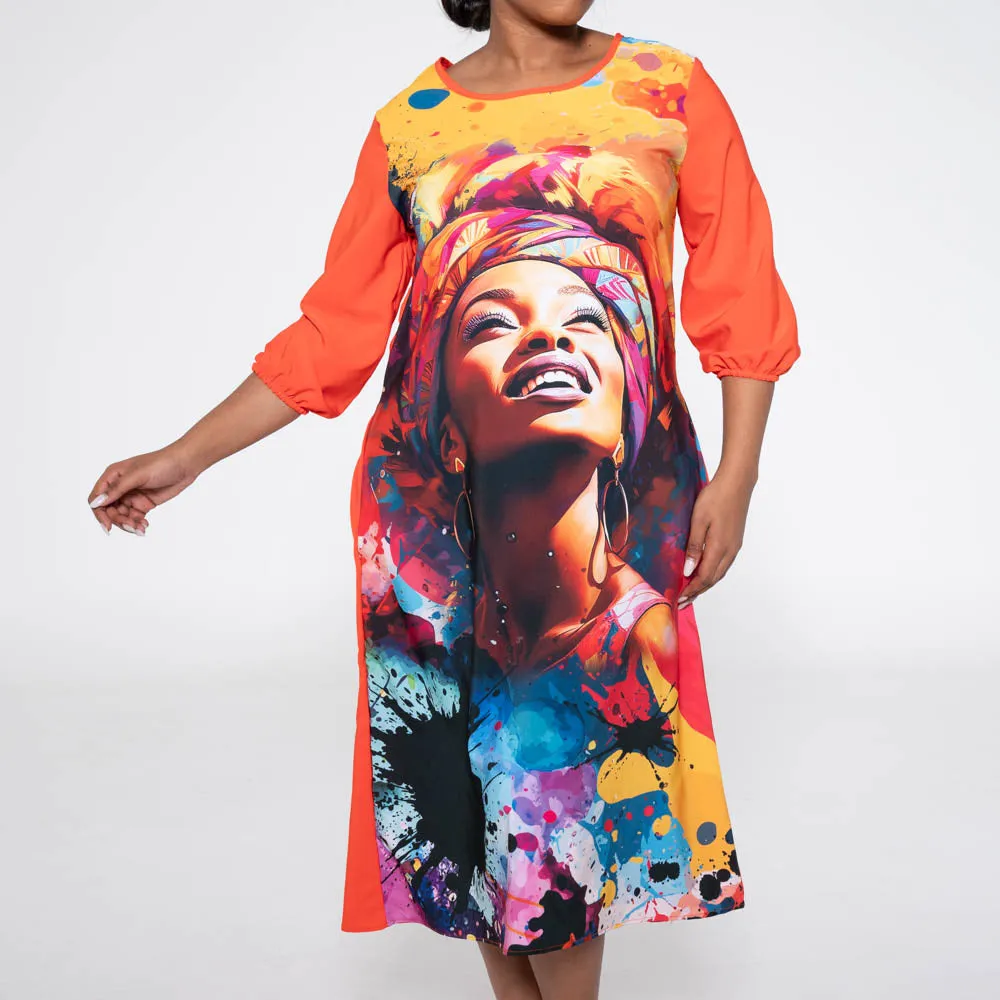 Face Print Tunic sold by Fashion World product image thumbnail 2