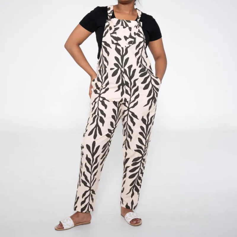 Black Linen Jumpsuit sold by Fashion World