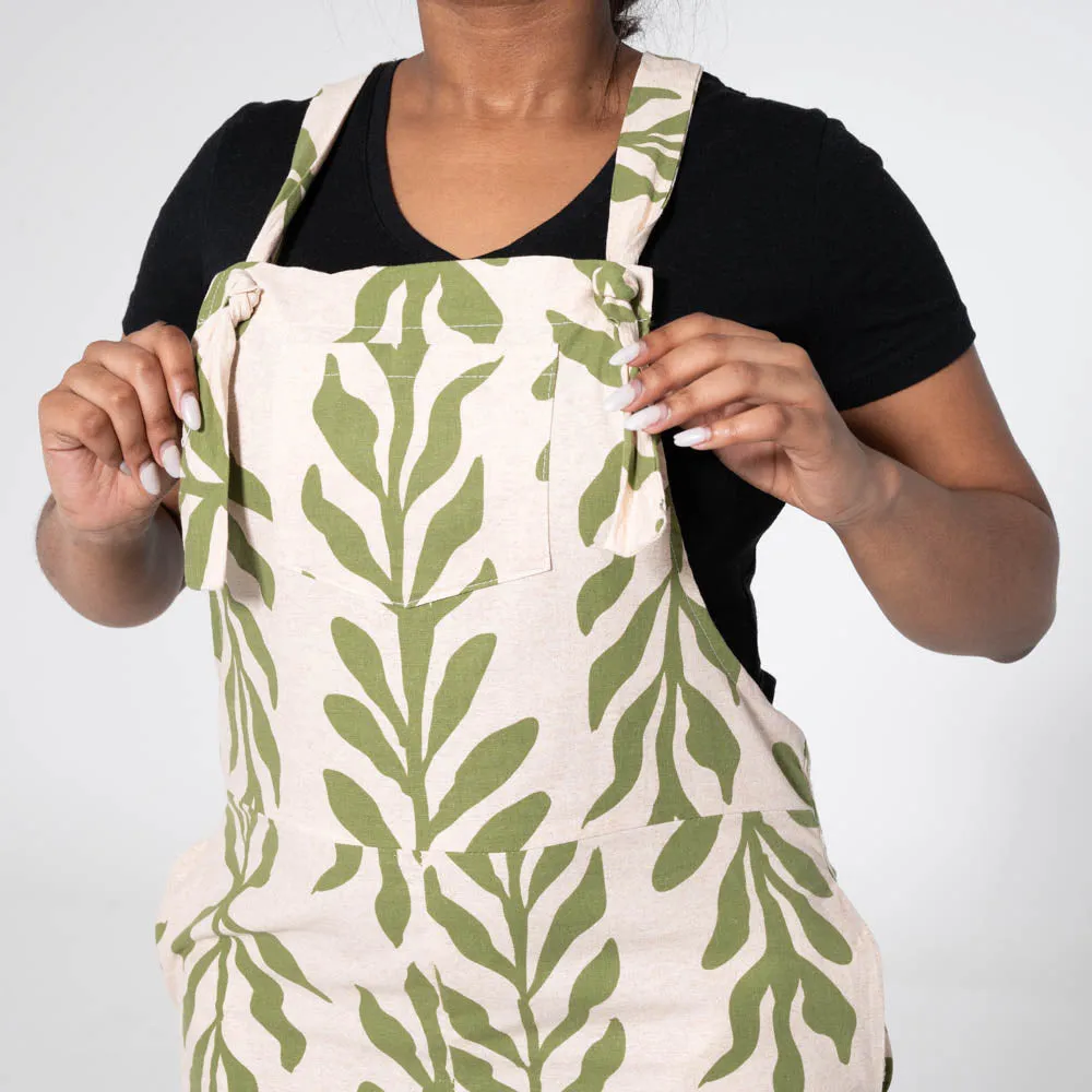 Olive Linen Jumpsuit sold by Fashion World product image thumbnail 4