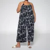 Strappy Black/White Jumpsuit sold by Fashion World