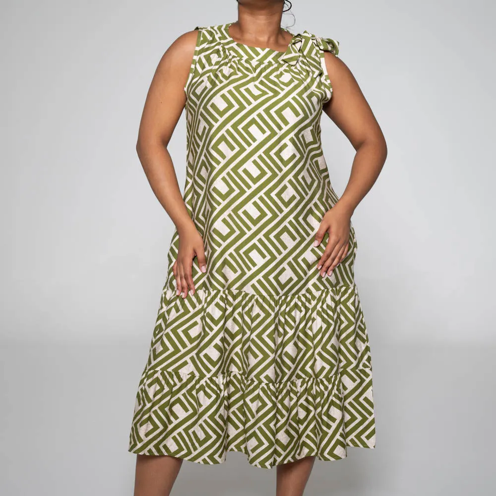 Plus Size Printed Tunic sold by Fashion World