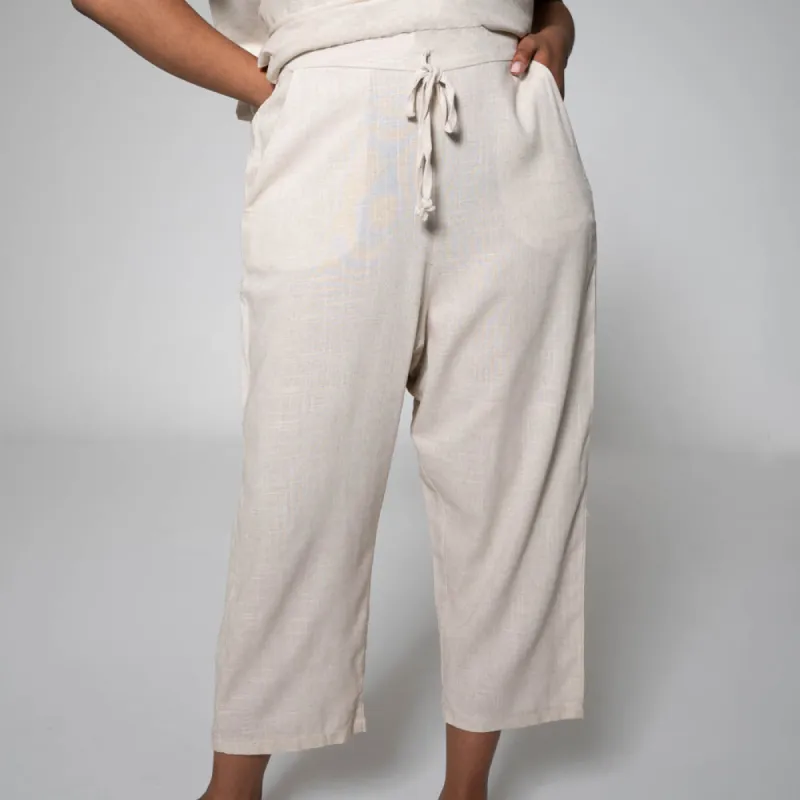 Plus Size Linen Pants sold by Fashion World