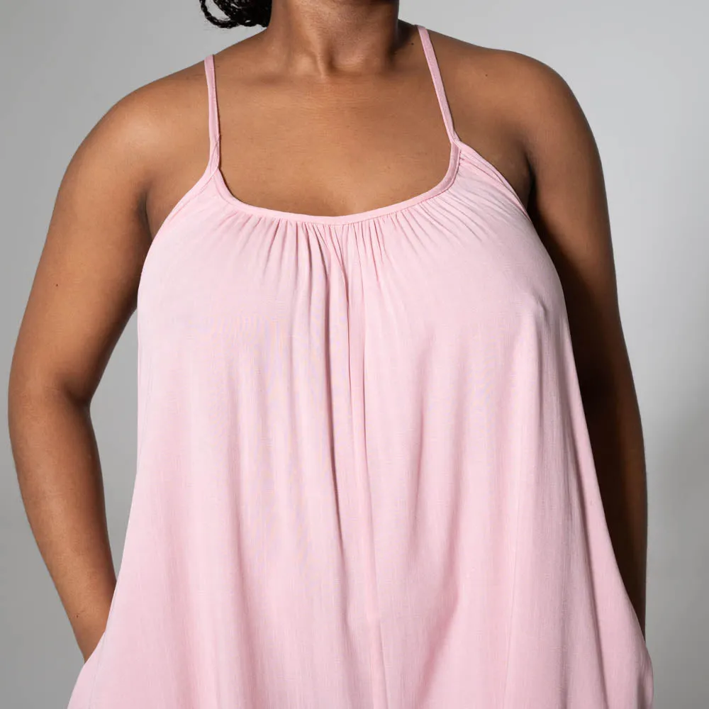 Strappy Viscose Blush Jumpsuit sold by Fashion World product image thumbnail 5