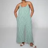 Striped Viscose Jumpsuit sold by Fashion World