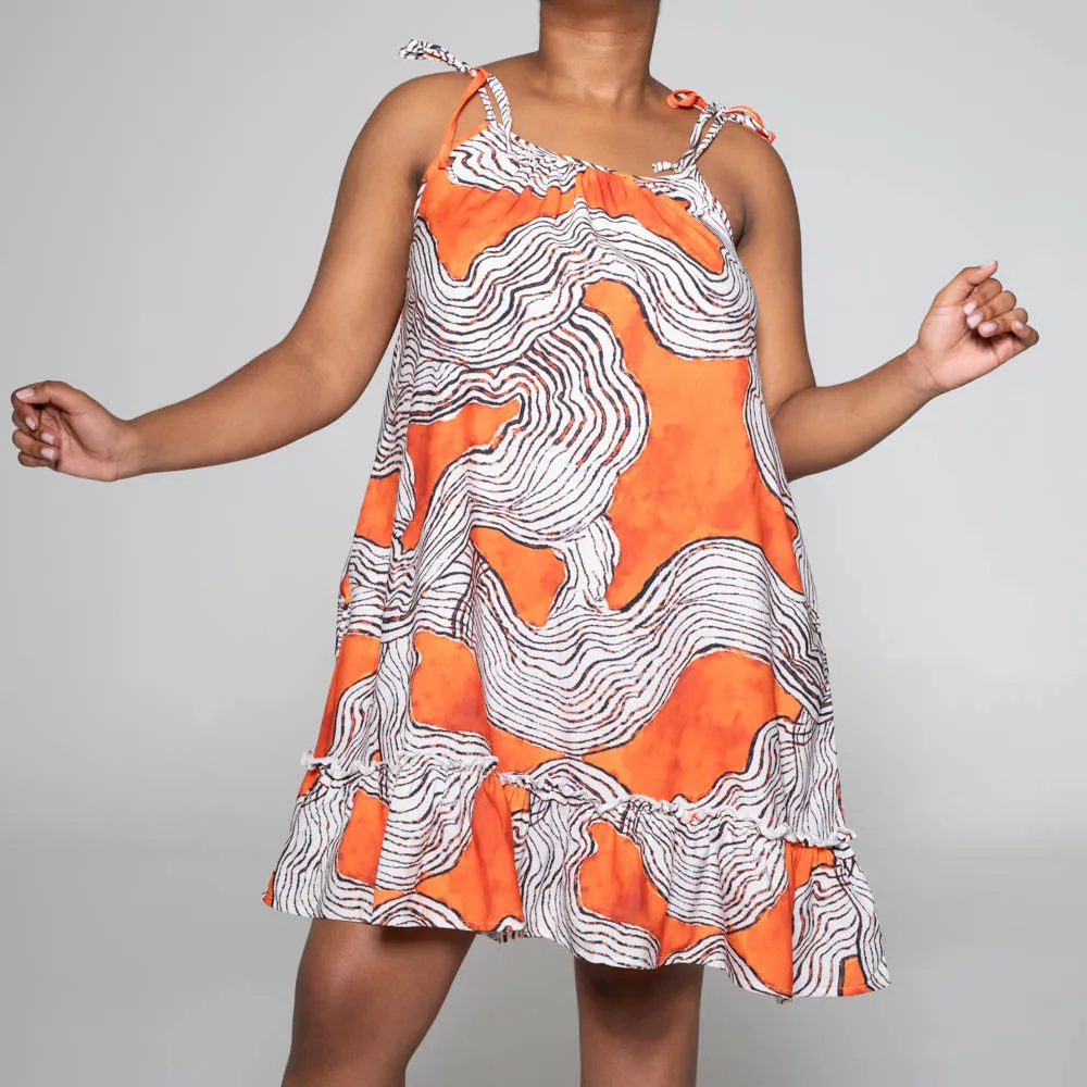 Strappy Tiered Dress sold by Fashion World product image thumbnail 2