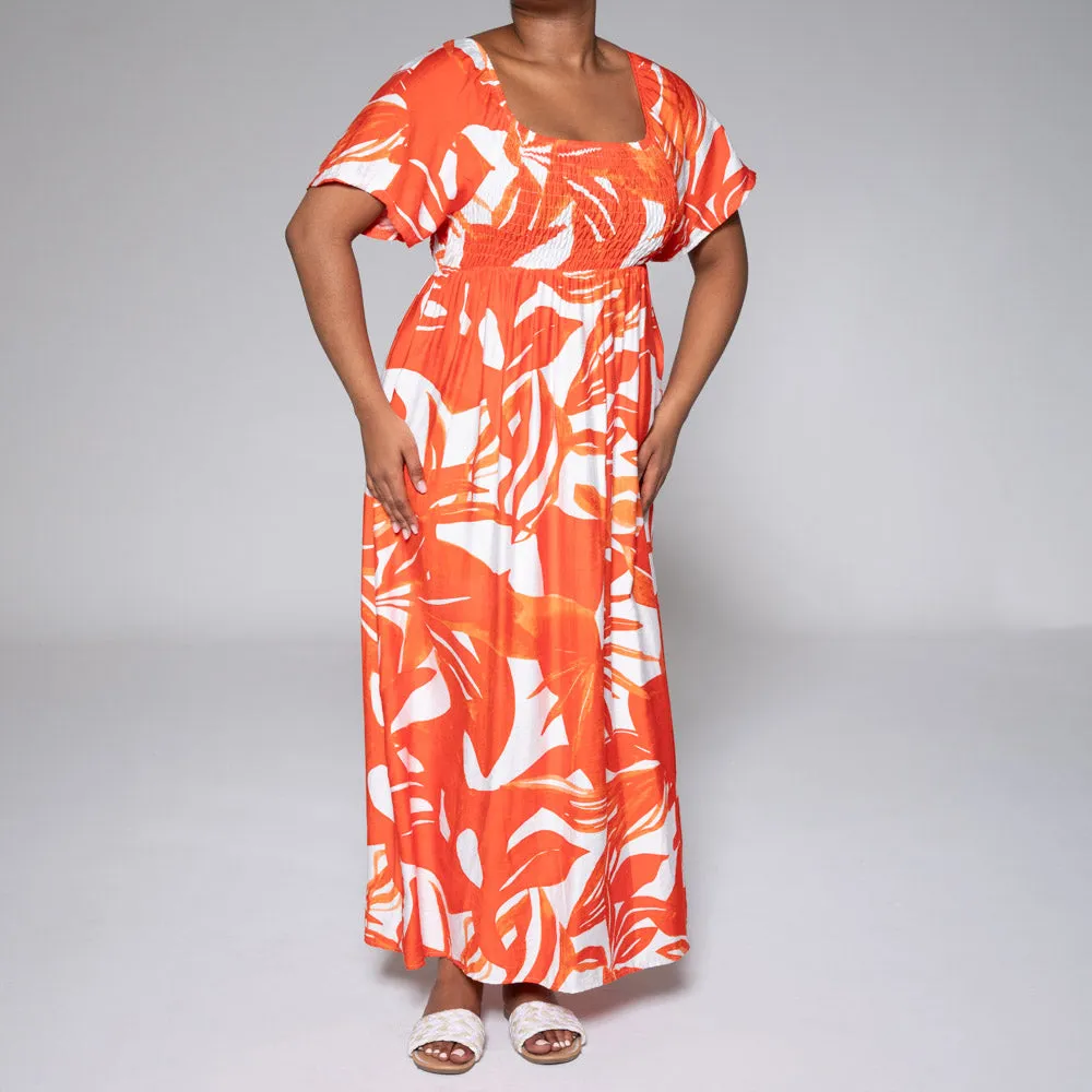 Printed Short Sleeve Dress sold by Fashion World product image thumbnail 5