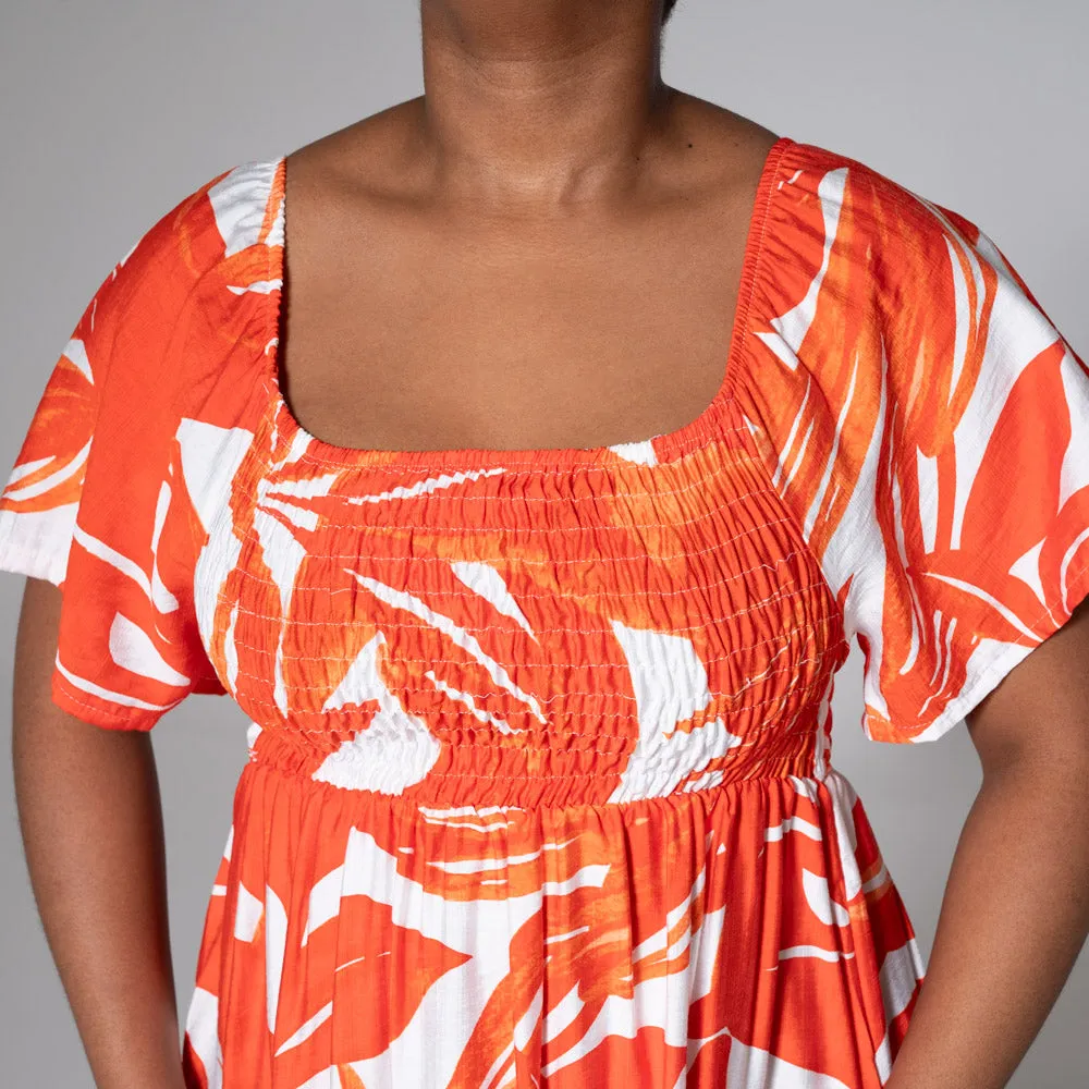 Printed Short Sleeve Dress sold by Fashion World product image thumbnail 4